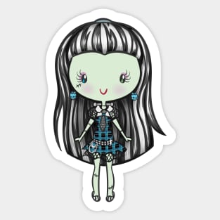 Frankenstein Girl: Lil' CutiEs Sticker